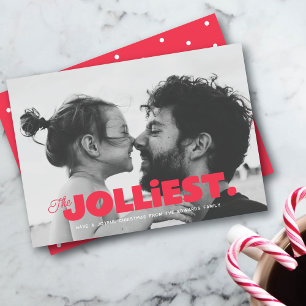 Die Jolest One Foto Weihnachtskarte Feiertagskarte