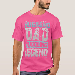 Die Jonglier-Legende Retro-Zirkus Männer Jongliere T-Shirt
