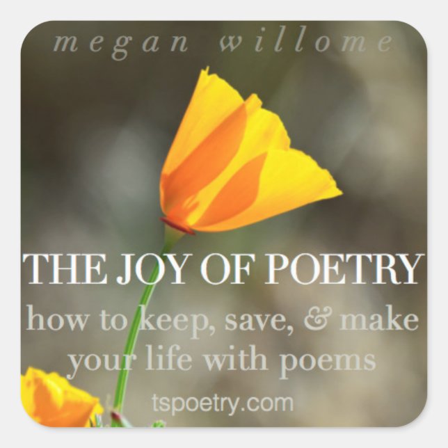 Die Joy of Poetry Stickers (Vorderseite)
