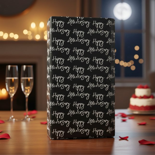 Die "Jubiläumswoche" Geschenkpapier (The 'Anniversary Vibe' Wrap Wrapping Paper)