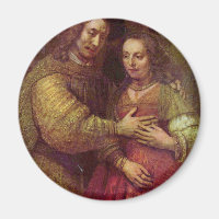 Die jüdische Braut (das Paar) von Rembrandt