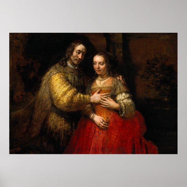 Die jüdische Braut druckt Poster (Vorne)