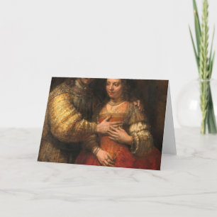 Die jüdische Braut, Gemälde von Rembrandt Karte