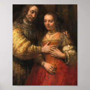 Die jüdische Braut Gemälde von Rembrandt Poster
