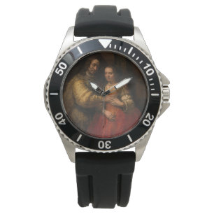 Die jüdische Brücke (von Rembrandt) Armbanduhr