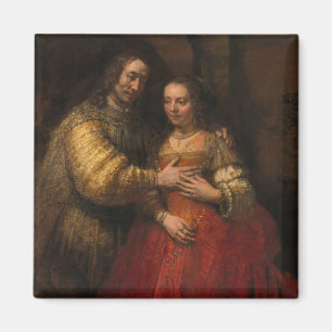 Die jüdische Brücke (von Rembrandt) Magnet
