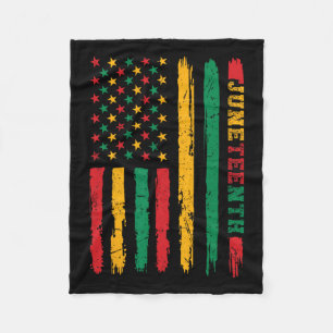 Die jüdische Flagge der Afrikanischen Geschichte 1 Fleecedecke