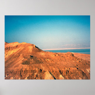 Die jüdische Wüste und das Tote Meer Poster