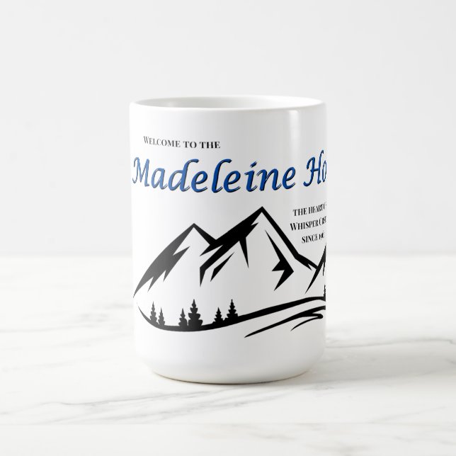 Die Jumbo-Tasse des Madeleine Hotels Kaffeetasse (Mittel)