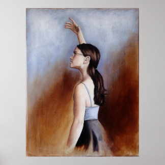 Die junge Ballerina Print Poster