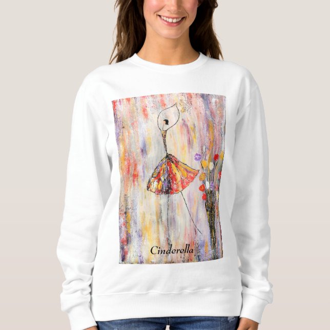 Die junge Ballerina Sweatshirt (Vorderseite)