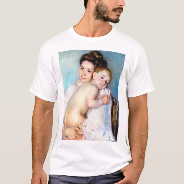 Die junge Mutter, Cassatt T-Shirt (Vorderseite)