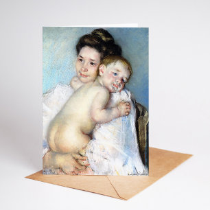 Die junge Mutter   Mary Cassatt Karte