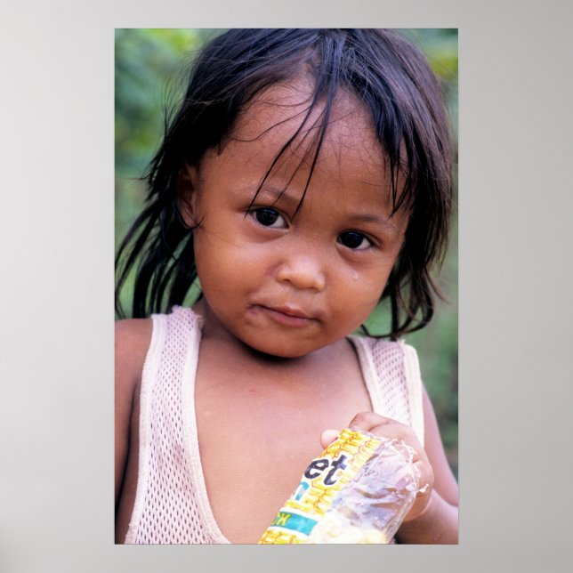 Die junge philippinische Dame. Poster (Vorne)