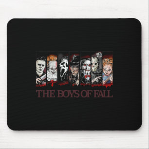 Die Jungen des Herbstes Vintage Gruselige Horrorfi Mousepad