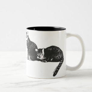 DIE JUNGEN ZWEIFARBIGE TASSE