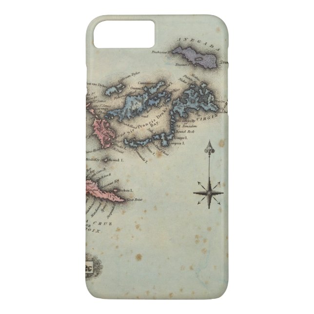 Die Jungferninseln Case-Mate iPhone Hülle (Rückseite)
