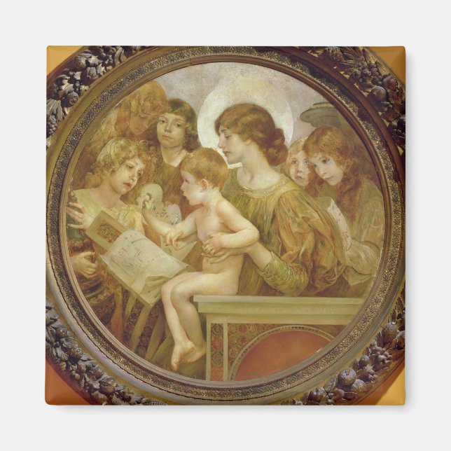 Die Jungfrau der Engel Magnet (Vorne)