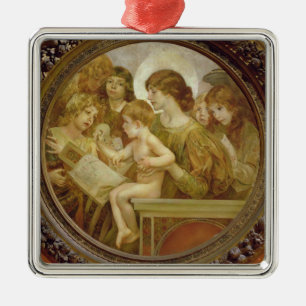Die Jungfrau der Engel Silbernes Ornament