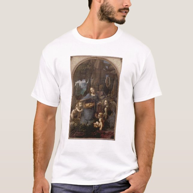 Die Jungfrau der Felsen, c.1508 T-Shirt (Vorderseite)