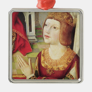 Die Jungfrau der katholischen Könige 2 Silbernes Ornament