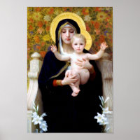 Die Jungfrau der Lily, Bouguereau