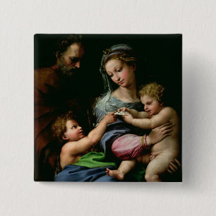 Die Jungfrau der Rose, c.1518 Button