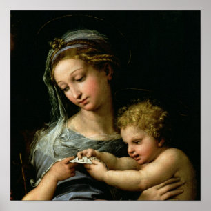 Die Jungfrau der Rose, c.1518 Poster