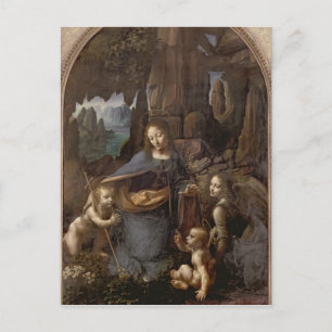 Die Jungfrau der Steine, c.1508 Postkarte