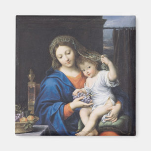 Die Jungfrau der Trauben, 1640-50 Magnet