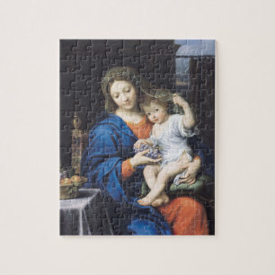 Die Jungfrau der Trauben, 1640-50 Puzzle