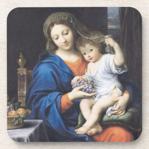 Die Jungfrau der Trauben, 1640-50 Untersetzer