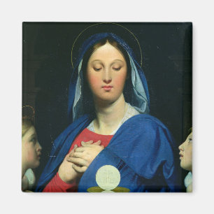 Die Jungfrau des Gastgebers, 1866 Magnet