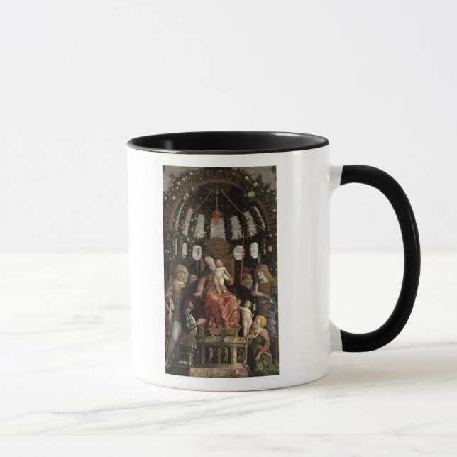 Die Jungfrau des Sieges oder der Madonna und das Tasse (Rechts)