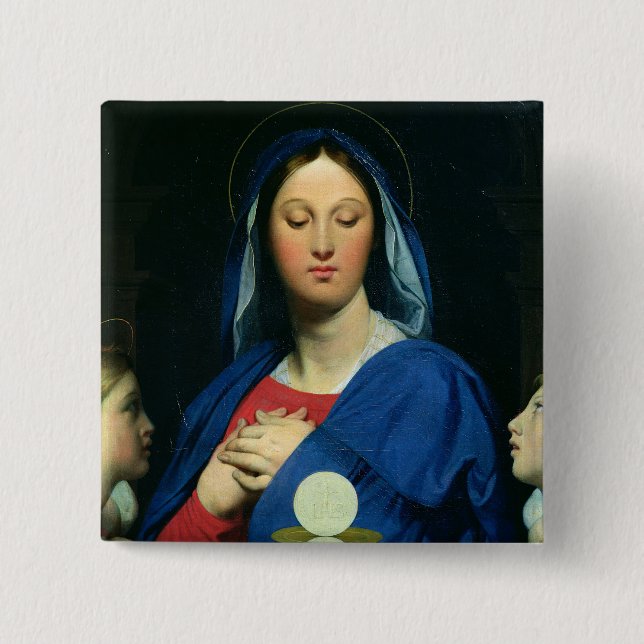 Die Jungfrau des Wirtes, 1866 Button (Vorderseite)