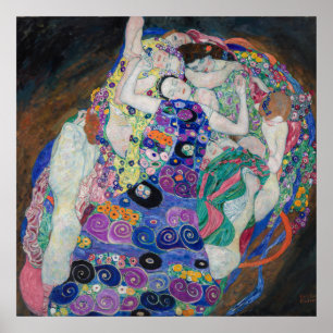 Die Jungfrau (Die Jungfrau) — Gustav Klimt Poster