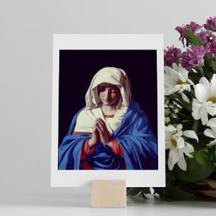 Die Jungfrau im Gebet, 1640-50 (Öl auf Leinwand)