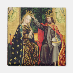 Die Jungfrau inthronisiert, vom Hauben-Altar, 1499 Magnet