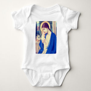 Die Jungfrau Maria und das Jesuskind Renaissance-G Baby Strampler
