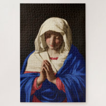 Die Jungfrau Mary im Gebet