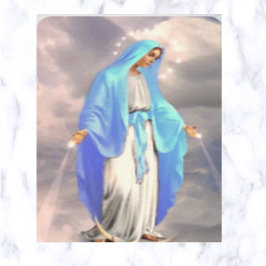 Die Jungfrau Mary Memorare Prayer Card Visitenkarte