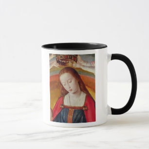 Die Jungfrau Mary mit ihrer Krone Tasse