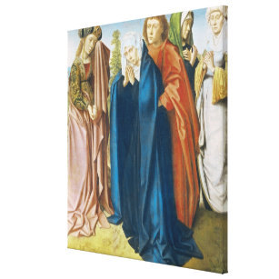 Die Jungfrau Mary mit Johannes der Evangelist Leinwanddruck