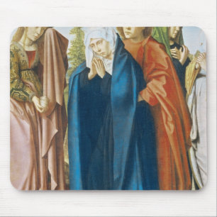 Die Jungfrau Mary mit Johannes der Evangelist Mousepad