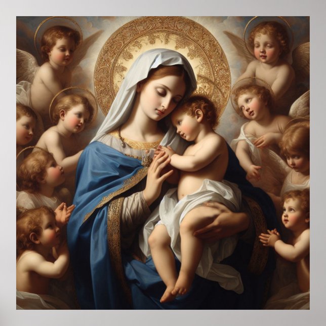 Die Jungfrau Mary Poster (Vorne)