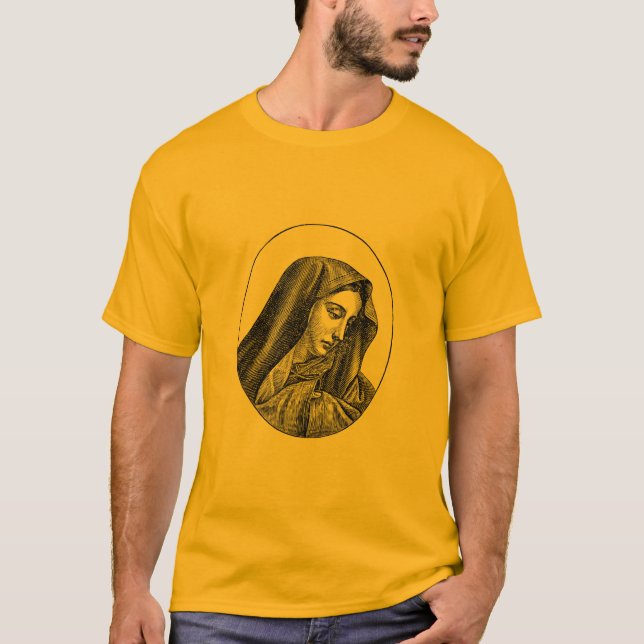 Die Jungfrau Mary T-Shirt (Vorderseite)