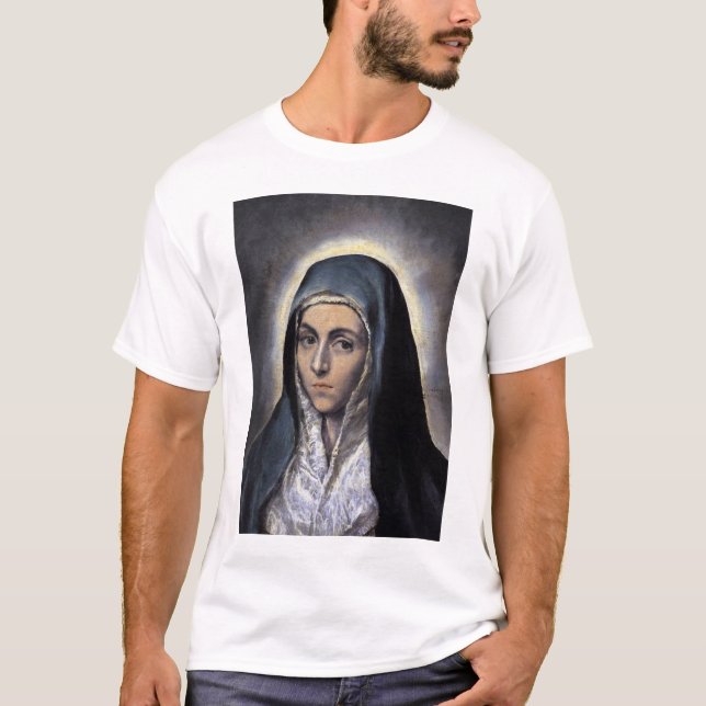 Die Jungfrau Mary T-Shirt (Vorderseite)