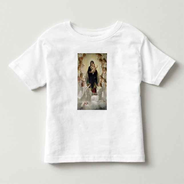 Die Jungfrau mit Angels, 1900 Kleinkind T-shirt (Vorderseite)