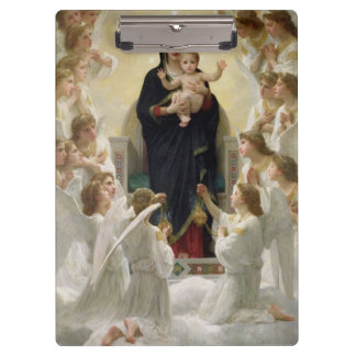 Die Jungfrau mit Angels, 1900 Klemmbrett