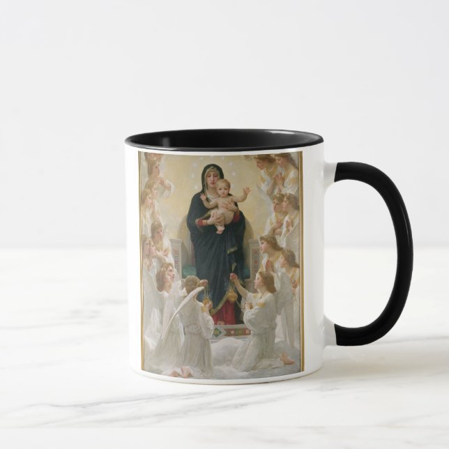 Die Jungfrau mit Angels, 1900 Tasse (Rechts)